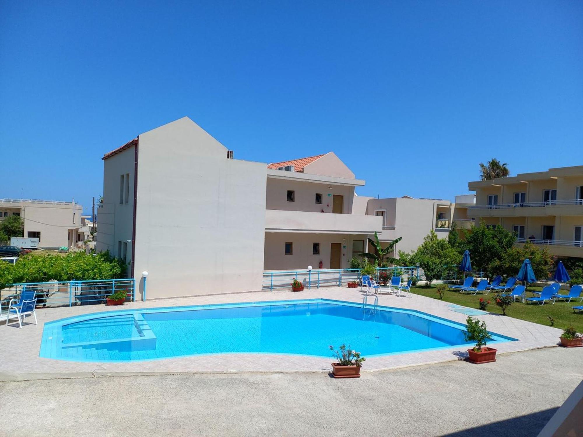 Agia Marina Litinas Apartments With Pool מראה חיצוני תמונה