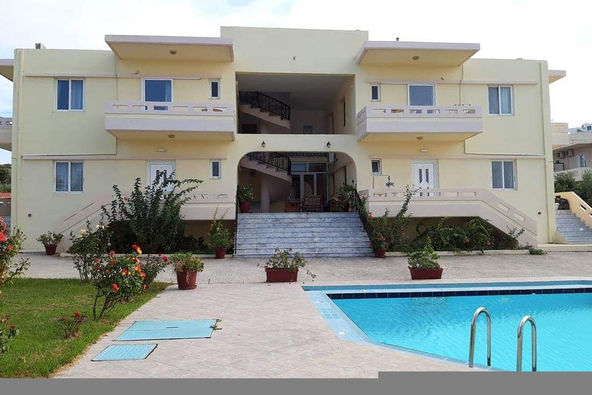 Agia Marina Litinas Apartments With Pool מראה חיצוני תמונה