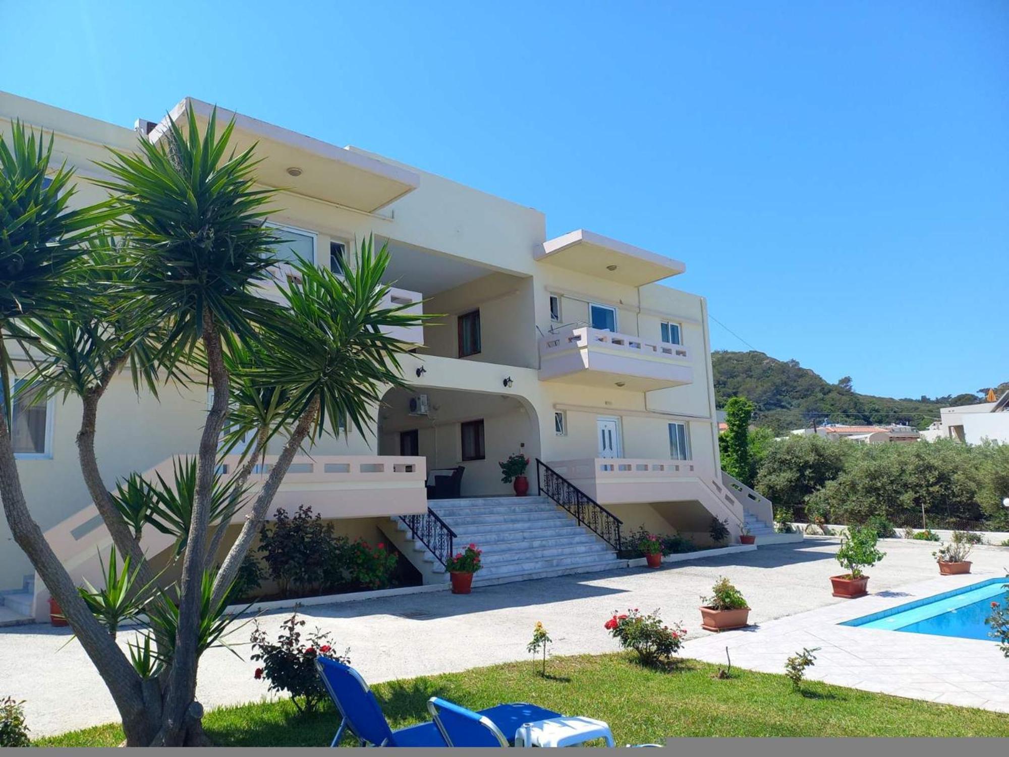 Agia Marina Litinas Apartments With Pool מראה חיצוני תמונה