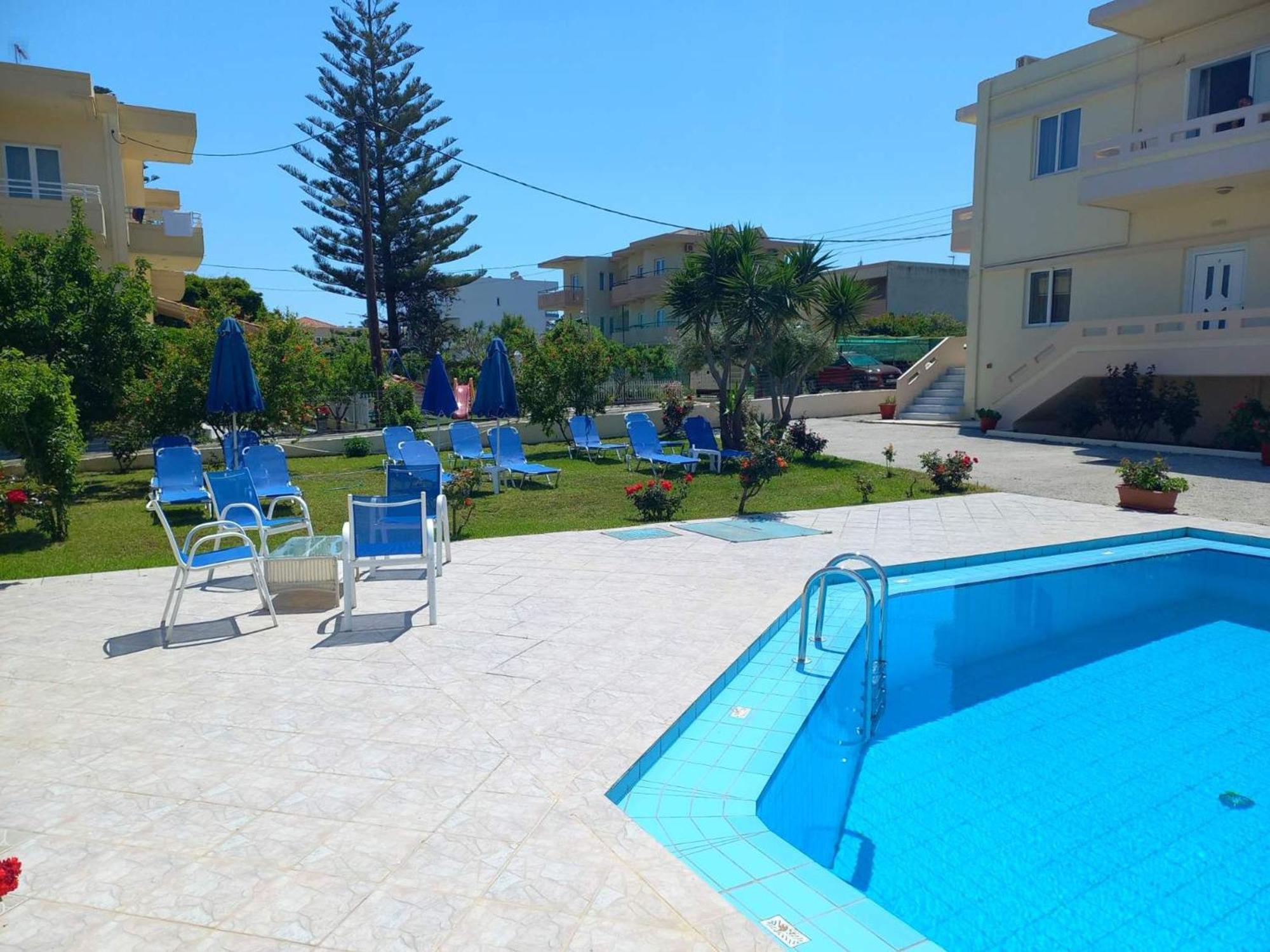 Agia Marina Litinas Apartments With Pool מראה חיצוני תמונה