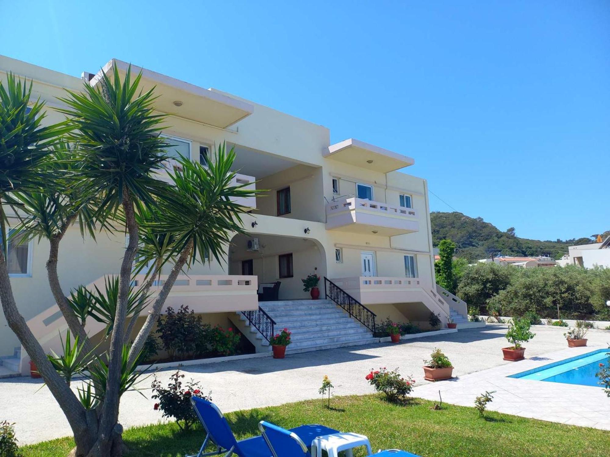 Agia Marina Litinas Apartments With Pool מראה חיצוני תמונה